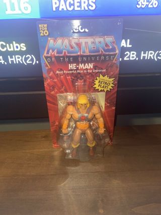 2020 Masters Of The Universe Origins Walmart He - Man Battle Figure Motu