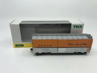 Trix 24902 - 2 Ho Scale Denver & Rio Grande Western Boxcar 69501 Ex/box