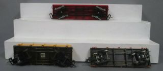 Kalamazoo & Other G Scale Assorted Freight Cars - Metal & Plastic Wheels [3] 3