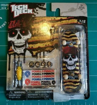 Tech Deck Powell Peralta Steve Caballero Concave Series With Stickers