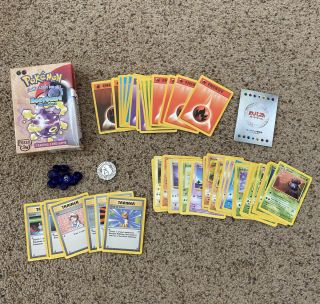 Pokemon Trading Card Game Fossil Bodyguard Theme Deck Opened Complete
