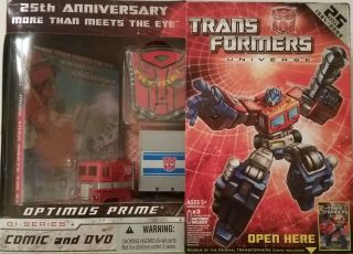 Transformers Universe Optimus Prime 25th Anniversary And