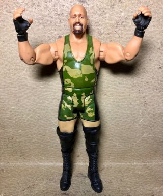 Wwe Mattel Basic Series 21 The Big Show Wrestling Figure Camo Tribute To Troops