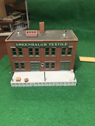 Ho Scale Greenhalgh Textile Mills Building (ho64628)