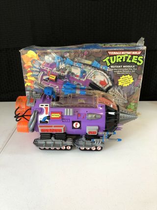Vintage 1990 Teenage Mutant Ninja Turtles Tmnt Mutant Module Toy Jr135