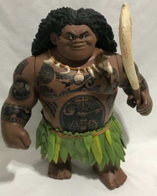 Disney Moana Movie Mega Maui 16” Talking Doll Action Figure Toy Singing