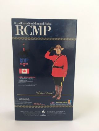 Dragon 1:6 Royal Canadien Mounted Police " John Steele " Exclusive Edition Rcmp