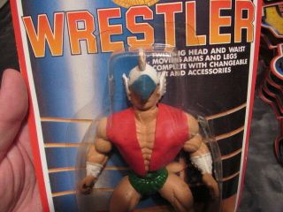 Vintage Old Stock Wrestler Wrestling Figure Hybrid E Eagle Man From 1980 