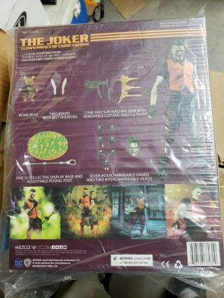 Mezco Toys One: 12 Collective: DC The Joker Clown Prince of Crime Edition 3