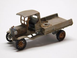 Ho Scale - Vintage Custom Built Metal Pickup Truck Vehicle