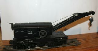 Lionel Trains (2460) Bucyrus Erie Crane Car