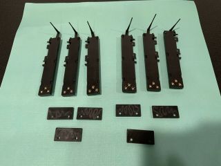 (6) Atlas Ho Scale Under The Table Remote Switch Machines 3 Left,  3 Right