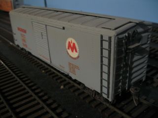 Vintage O Scale 2 Rail Monon Brass And Wood Boxcar