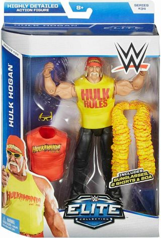 Wwe Mattel Elite 34 Hulk Hogan Raw Smackdown Ecw Hot Rare