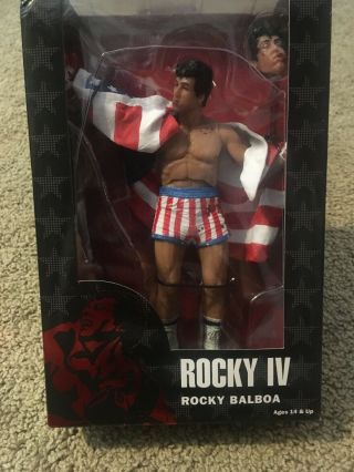 Neca Rocky 40th Anniversary Scale Action Figure Series 2 Rocky (american Flag