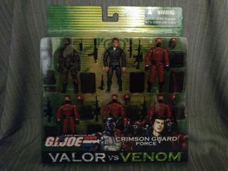 Gi Joe Hasbro,  Tomax And Xamot Crimson Guard Forces,  Valor Vs Venom