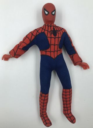 Vintage 1974 Mego Marvel Comics Spider - Man 8 " Figure Clothing Action Figure