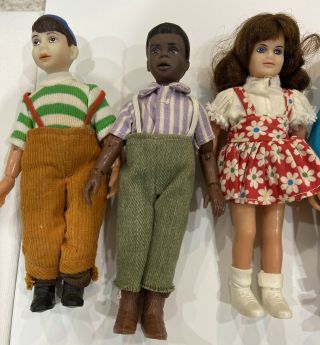 Vintage 1975 Mego Our Gang Little Rascals Figurines Set Of 6 2