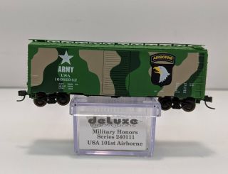 Deluxe Innovations 240111 N Usa 101st Airborne Military Honors Boxcar 16081942