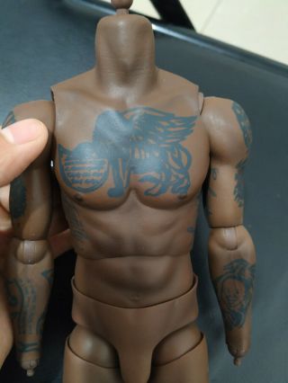 1/6 Lebron James Tattoo Ver.  Male Figure Body,  Hands Type For Eb Head Model Toy