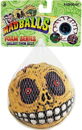 Madballs Skull Face Foam Ball
