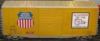 3 Rail Atlas O Scale Union Pacific 40 Foot Hi - Cube Box Car