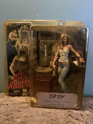 Neca The Devils Rejects Figure Rob Zombie - Baby Sheri Moon Zombie - Pac