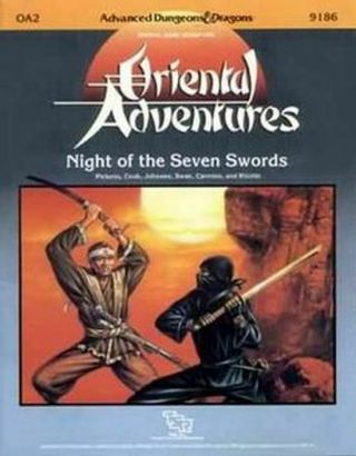 1x Oriental Adventures: Night Of The Seven Swords Products - D&d A