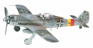 Tamiya 300061041 - 1:48 Wwii The German Focke Wulf,  Fw190 D - 9