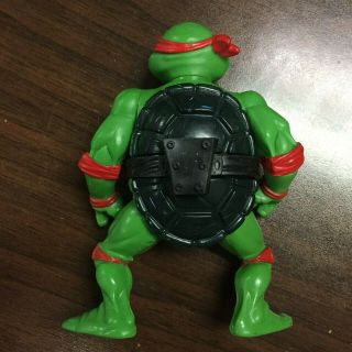 Vintage TMNT Teenage Mutant Ninja Turtles Raphael With Belt Hard Head 1988 2