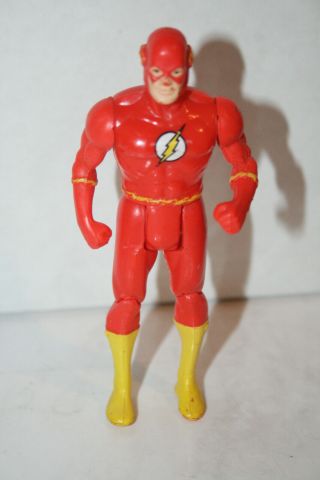 Vintage 1984 The Flash Dc Comics Powers Red Action Figure 4.  25 " Kenner Toy