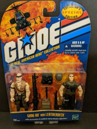 Gi Joe Gung Ho And Leatherneck Special Collector 