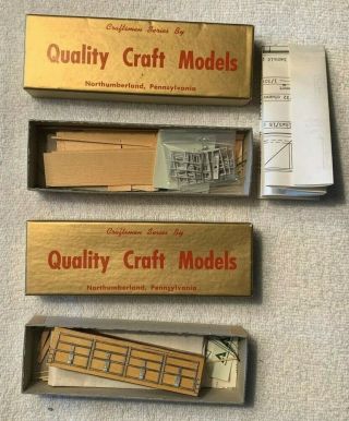 N Scale Quality Craft Models Box Car 201 2 Kits