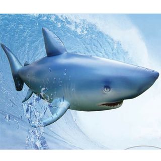 Jet Creations Inflatable Life Like Shark 84 Inches Long Birthday Party Gift Nove
