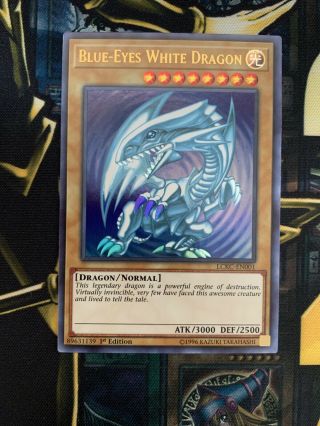 Yugioh - Blue - Eyes White Dragon Lckc - En001 - Ultra Rare 1st Edition