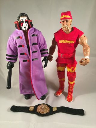 Jakks Tna Wrestling Legends Of The Ring Hulk Hogan Vs Sting Action Figures
