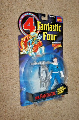 Fantastic Four Animated Series Mr.  Fantastic Stretch Arms Toy Biz 1994