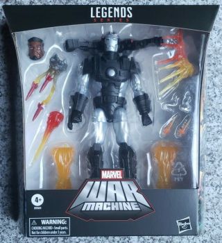 Exclusive Marvel Legends Avengers War Machine Deluxe Action Figure Rhodey Rhodes