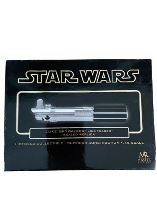 Luke Skywalker Lightsaber.  45 Scale Star Wars Master Replicas Sw - 325