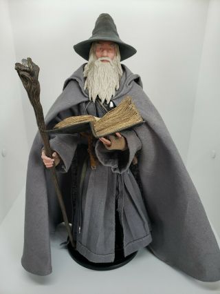 Sideshow Exclusive Lotr 1/6 Scale Fellowship Of The Ring " Gandalf The Grey "
