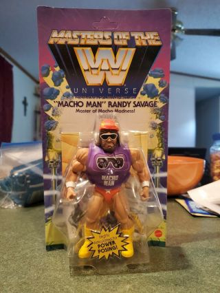 Wwe Masters Of The Wwe Universe " Macho Man " Randy Savage Action Figure Moc