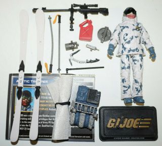 Gi Joe Cobra 50th Poc Snow Job Arctic Trooper Loose Complete