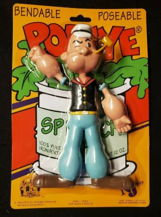 Popeye The Sailor Man - Bendable Classic Tv Series 6 " Figure Retro Bendy