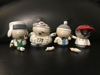 South Park Finger Banger Boy Band Toy Doll Figures By Mezco,  Loose