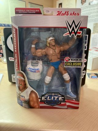 Wwe Mattel Elite Ringside Exclusive Hulk Hogan Elite American Made Figure