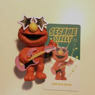 Pop Mart X Sesame Street Basic Series Elmo With Guitar Mini Figure Toy Secret