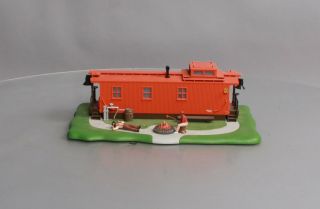 Mth 30 - 90013 Orange Yard Work Office With Operating Fire
