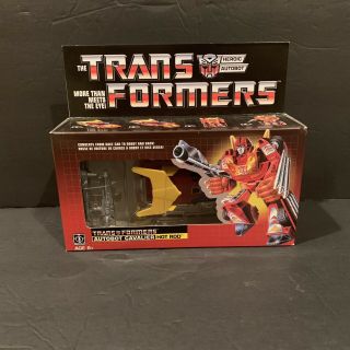 Transformers G1 Walmart Reissue Hot Rod Hasbro