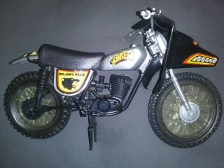 Vintage 70s Mattel Big Jim Honda Elsinore P.  A.  C.  K Cr250 Howler Motorcycle Htf