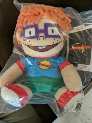 Rugrats Kidrobot Nickelodeon Phunny Chuckie 8 Inch Plush